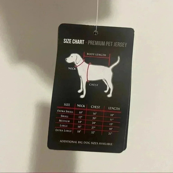 NFL Unisex-Adult Premium Pet Jersey New England Patriots Large & Small - Picture 3 of 4